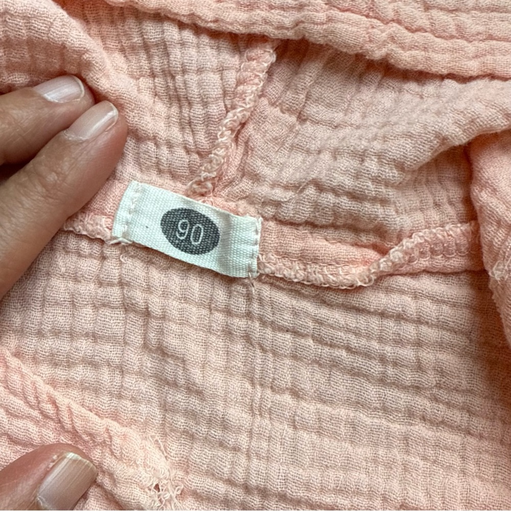 Figmint Kids Hooded Towel Poncho + 2 Towels | Size 90 (2–3Y) | Organic Muslin Co - Picture 9 of 10